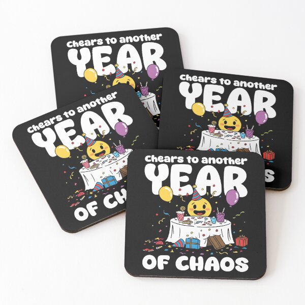 Item preview, CHEARS TO ANOTHER YEAR OF CHAOS - BIRTHDAY GIFT designed and sold by KEF Custom.
