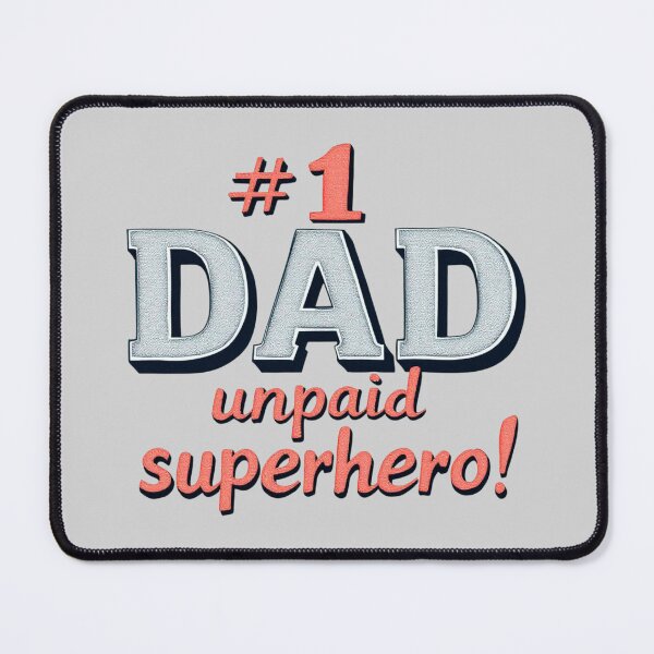Item preview, #1 Dad Unpaid Superhero Father's Day designed and sold by SholoStudio.