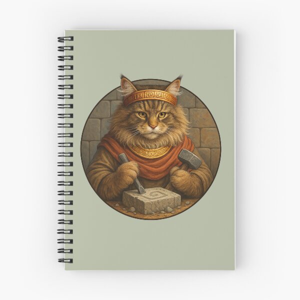 Item preview, The Maine Coon Carving History designed and sold by Fort Galaxy.
