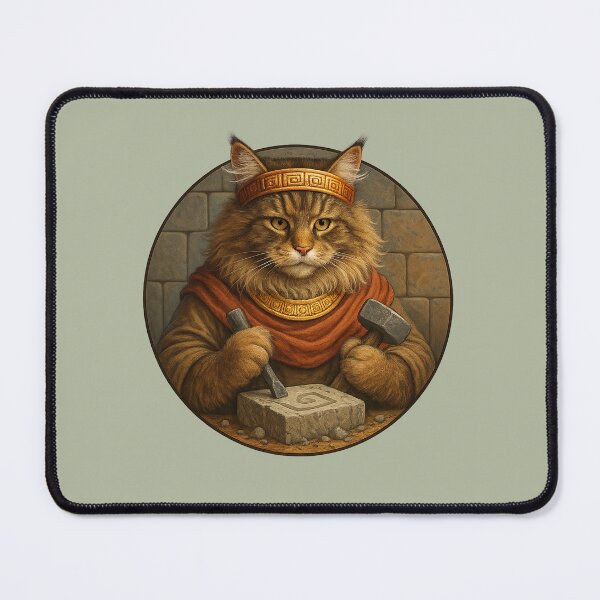 Item preview, The Maine Coon Carving History designed and sold by Fort Galaxy.