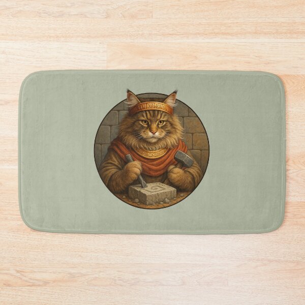 Item preview, The Maine Coon Carving History designed and sold by Fort Galaxy.