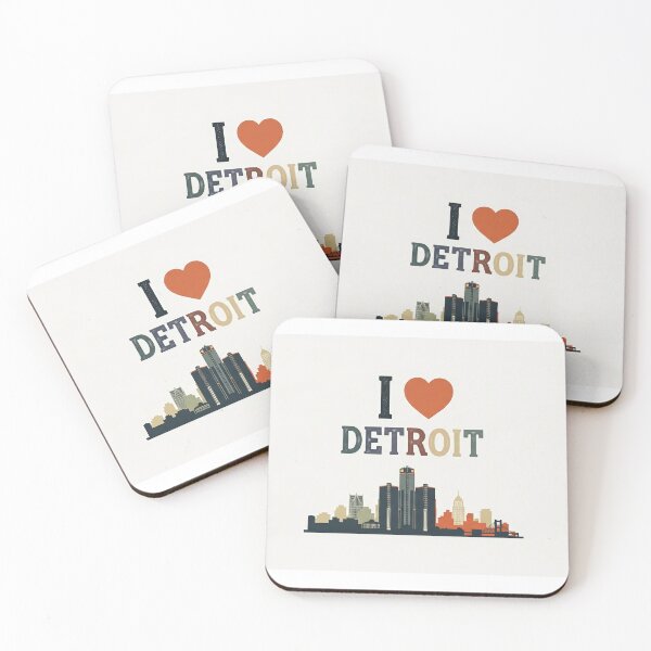 Item preview, I Love Detroit Design designed and sold by VerizalShop.