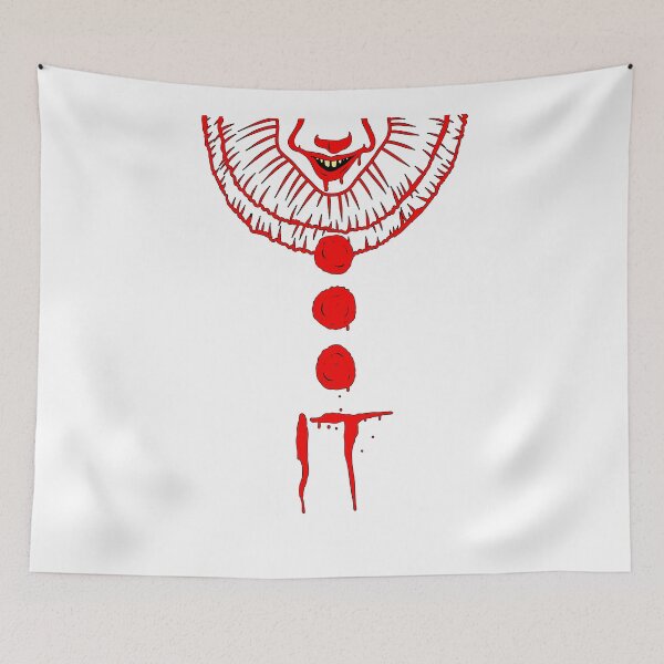 Item preview, pennywise poster horror clown  designed and sold by Blck-Acid-Devil.