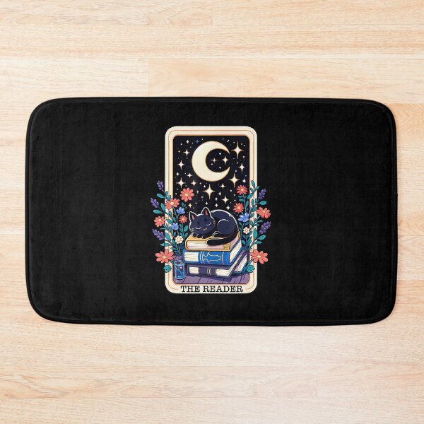Item preview, The Reader Tarot – Cat On Book Stack designed and sold by ydivotci44.