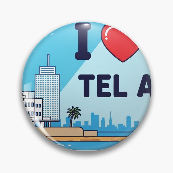 Item preview, I Love Tel Aviv Design designed and sold by VerizalShop.