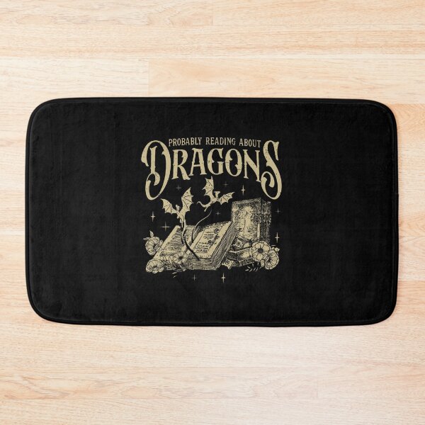 Item preview, Romantasy Reader – Dragon & Roses designed and sold by ydivotci44.