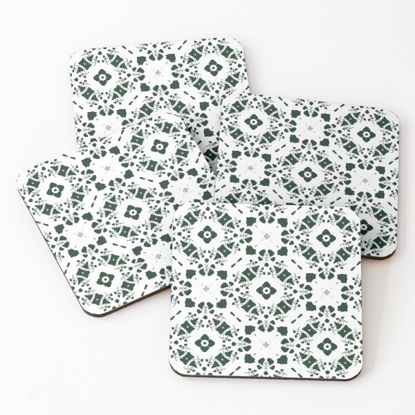 Item preview, Abstract geometric tossed trees  designed and sold by Aasuti-designs.