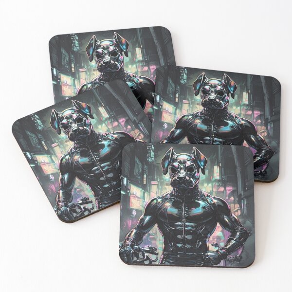 Item preview, Pup Play - CyberPup Gay Leather Bar Berlin Pride Graphic Design designed and sold by ItsAKinkThing.