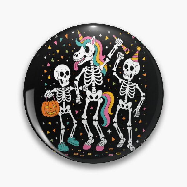 Item preview, Dab Skeleton Unicorn Pumpkin Spooky Halloween designed and sold by mandiana.