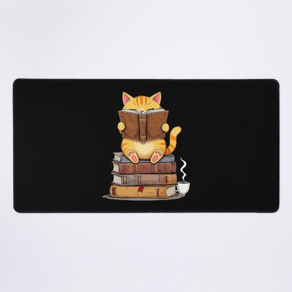 Item preview, Reading Cat – Book Club Librarian designed and sold by ydivotci44.