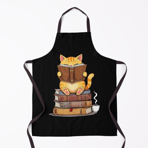 Item preview, Reading Cat – Book Club Librarian designed and sold by ydivotci44.