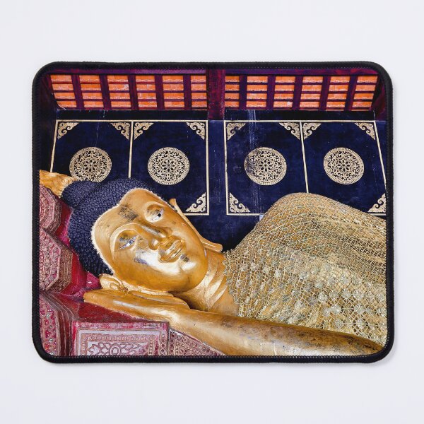 Item preview, Reclining Buddha Wat Chedi Luang Temple Chiang Mai Thailand designed and sold by Kevin Miller Photography.