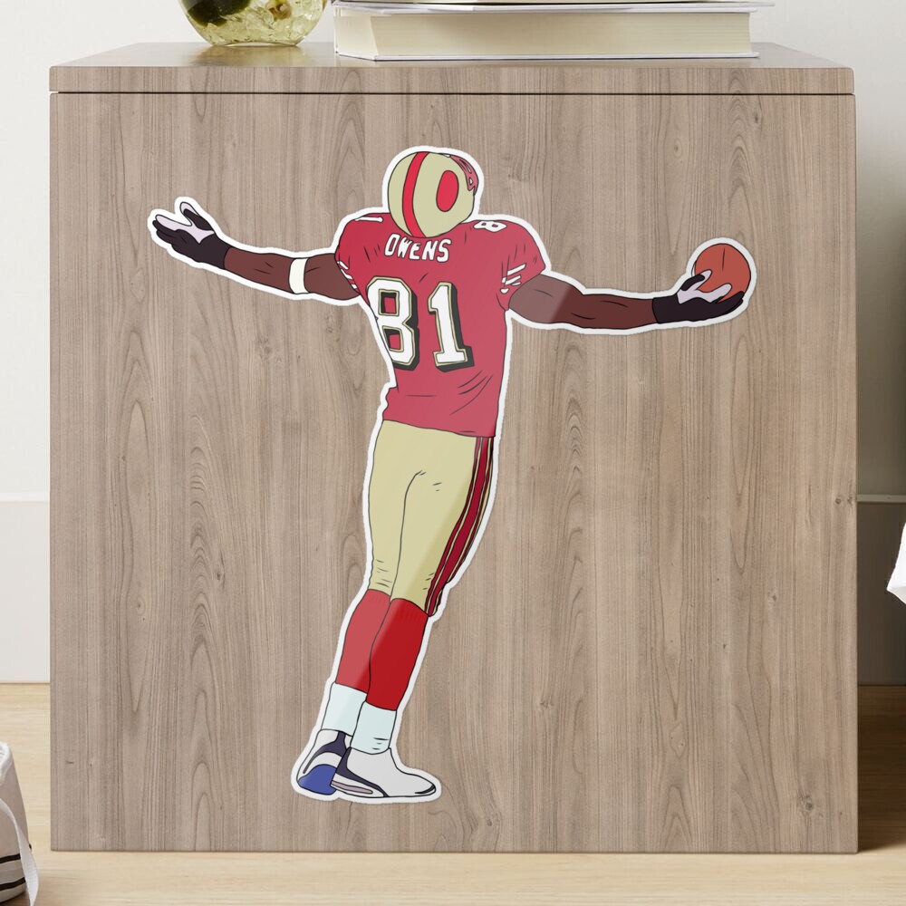 Terrell Owens NFL Removable Wall Decal