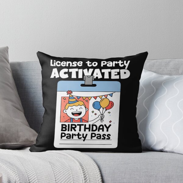 Item preview, LICENSE TO PARTY ACTIVATED - BIRTHDAY GIFT designed and sold by KEF Custom.
