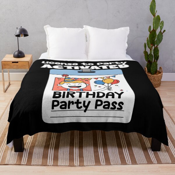 Item preview, LICENSE TO PARTY ACTIVATED - BIRTHDAY GIFT designed and sold by KEF Custom.