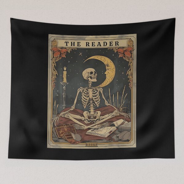 Item preview, Cottagecore Octagon Skeleton Tarot designed and sold by ecgjzslqbow52.
