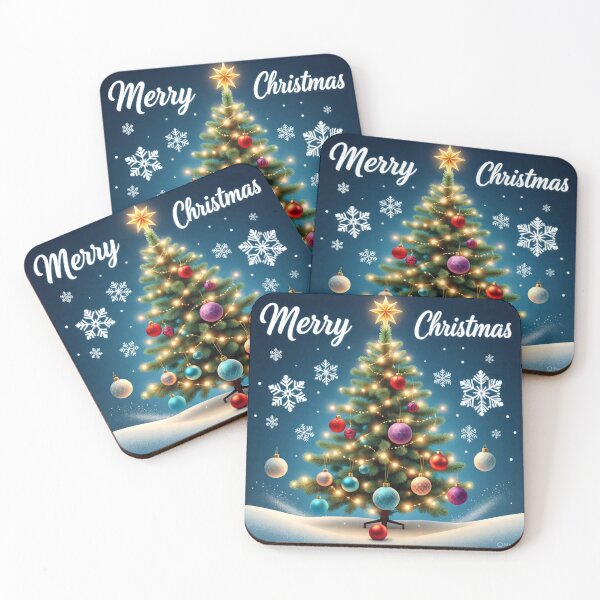 Item preview, Abstract artistic Christmas tree design for modern and creative holiday products. designed and sold by LeoArt007.
