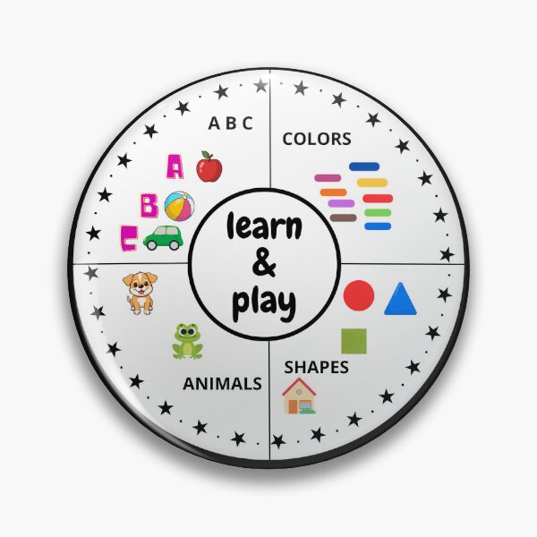 Item preview, Kindergarten Fun Learning – ABC, Shapes & Colors Educational Design designed and sold by sma44.