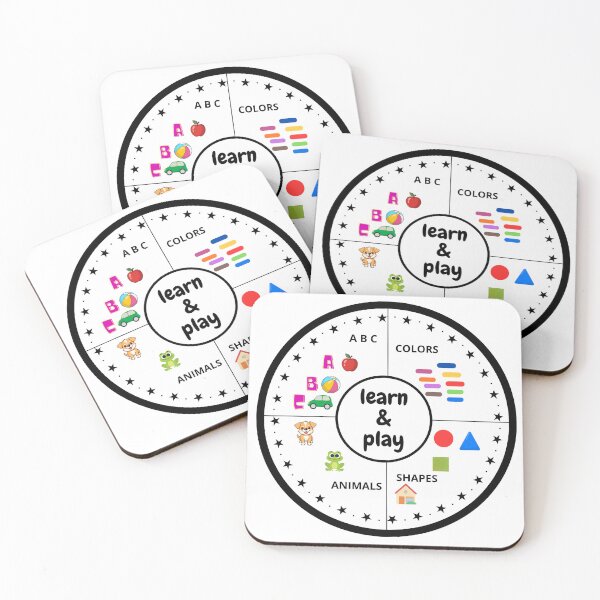 Item preview, Kindergarten Fun Learning – ABC, Shapes & Colors Educational Design designed and sold by sma44.