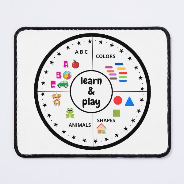 Item preview, Kindergarten Fun Learning – ABC, Shapes & Colors Educational Design designed and sold by sma44.