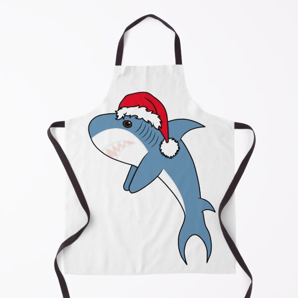 Item preview, Blahaj With Santa Hat designed and sold by Lightning Bolt's Merchandise.