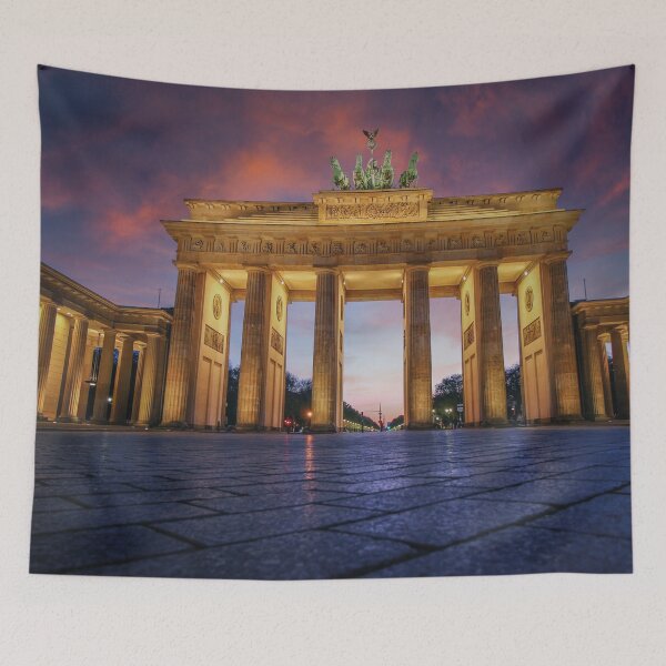 Item preview, Brandenburg Gate at sunset designed and sold by Mauswohn.