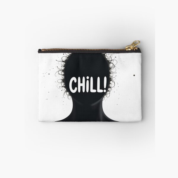 Item preview, Chill!! – Playful Minimal Message with Relaxed Energy designed and sold by PixelVibe782.