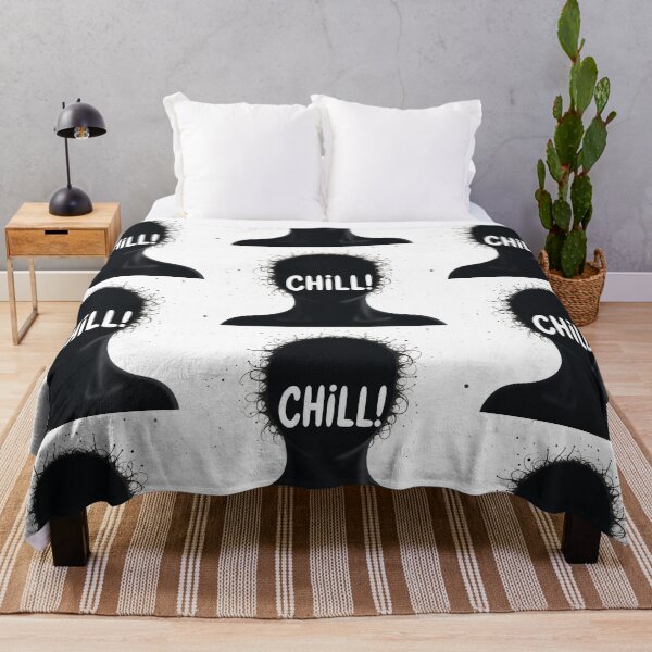 Item preview, Chill!! – Playful Minimal Message with Relaxed Energy designed and sold by PixelVibe782.