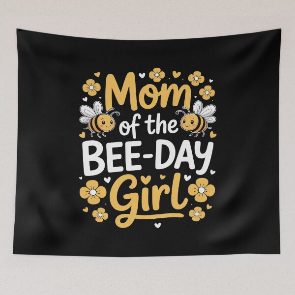 Item preview, Mom of the Bee-Day Girl Birthday Party Matching Family  designed and sold by Catharsiscath.