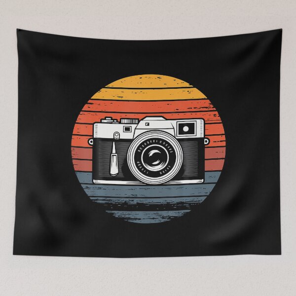 Item preview, Retro Photography Photographer Camera designed and sold by keatnybolho.