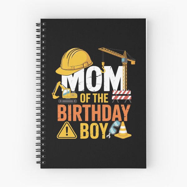 Item preview, Mom of the Birthday Construction Worker Boy Crew Bday designed and sold by Catharsiscath.