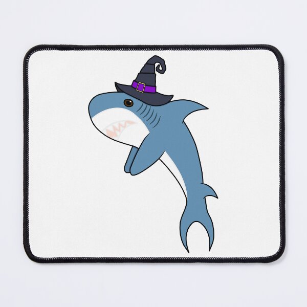 Item preview, Blahaj With Witch Hat designed and sold by Lightning Bolt's Merchandise.