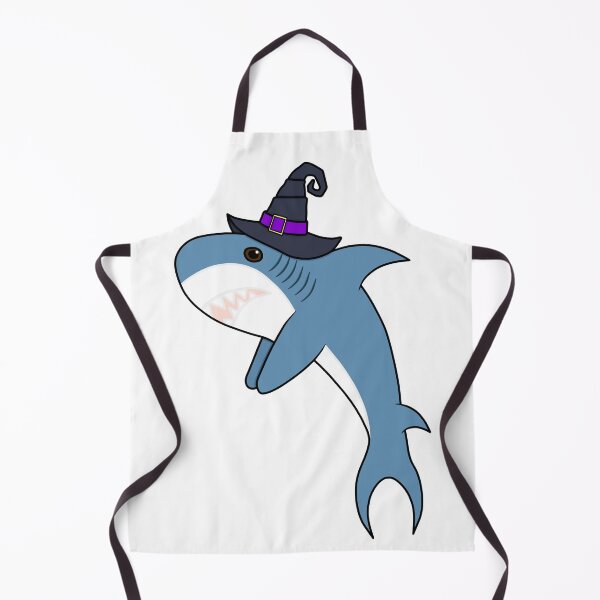 Item preview, Blahaj With Witch Hat designed and sold by Lightning Bolt's Merchandise.