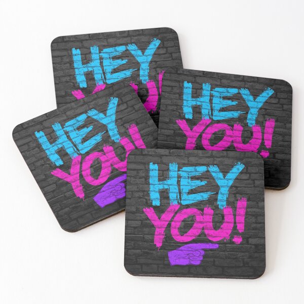 Item preview, Hey You! – Bold Urban Message with Street Attitude designed and sold by PixelVibe782.