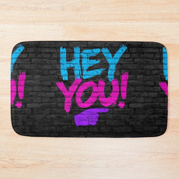 Item preview, Hey You! – Bold Urban Message with Street Attitude designed and sold by PixelVibe782.