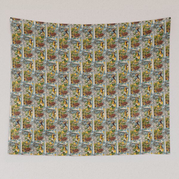 Item preview, Vibrant Buenos Aires Argentina Culture Icon Pattern designed and sold by KiwiRider.