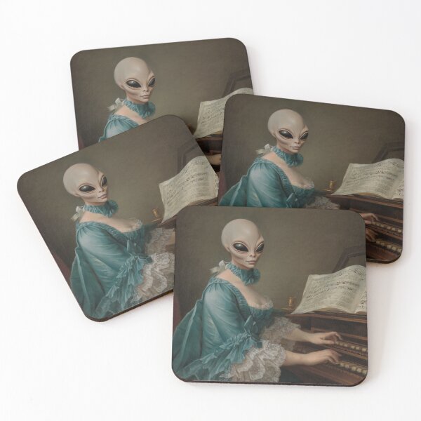 Item preview, Portrait of an Alien, Said to Be a Starborn Consort designed and sold by Melissa DuBow.