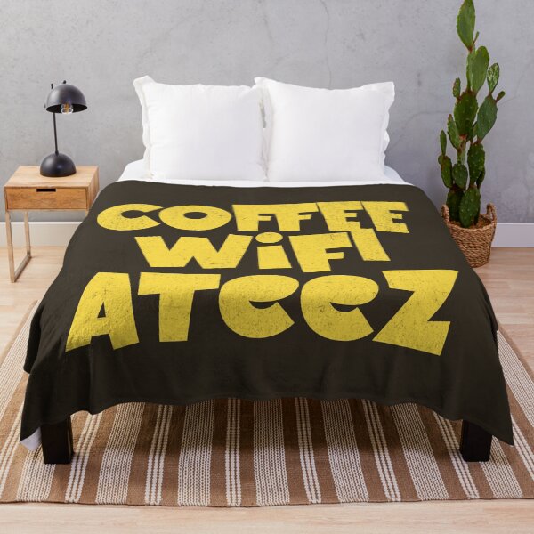 Item preview, Coffee wifi ateez text designed and sold by Morcawork.