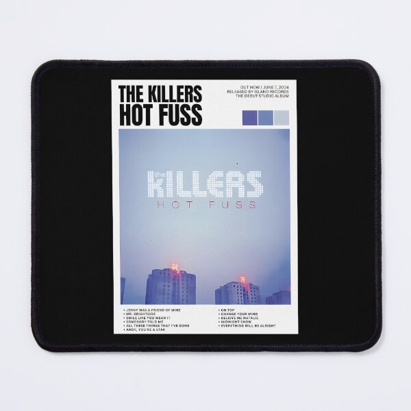 Item preview, Hot Fuss The Killers Newspaper Lyrics Album Cover designed and sold by JaovanDavis.