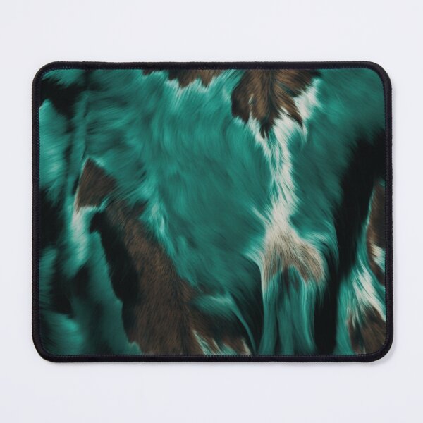 Item preview, Teal & Brown Faux Fur Seamless Animal Texture designed and sold by Inspiring Strokes.