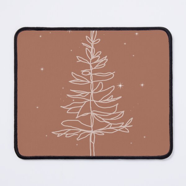 Item preview, Light Brown Minimalist White Tree Stars designed and sold by ElinHallengren.