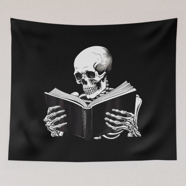 Item preview, Skeleton Reading Book designed and sold by ecgjzslqbow52.