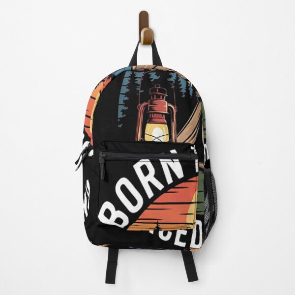 Item preview, Born To Camp Forced To Work Sarcastic Hiking Outdoor designed and sold by CottonCandyPrin.