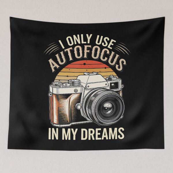 Item preview, Autofocus In Dream Cameraman Photo Camera Funny Photographer designed and sold by FernLela.