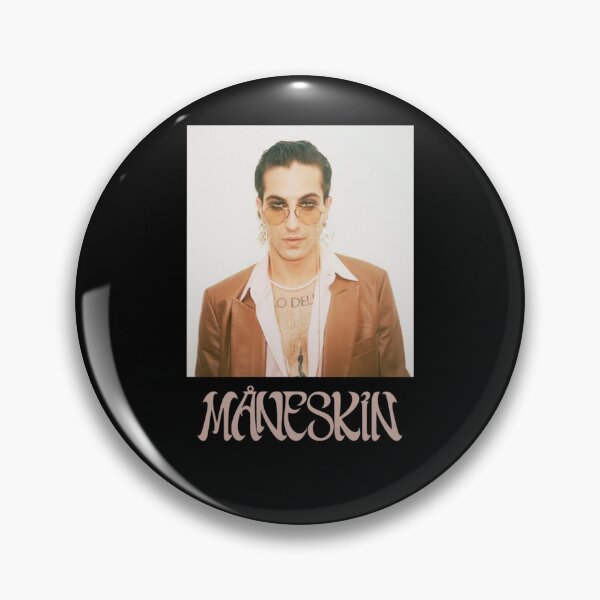 Item preview, Damiano David Vintage Fashion Portrait – Retro Rock Aesthetic Art designed and sold by markelhovardt.