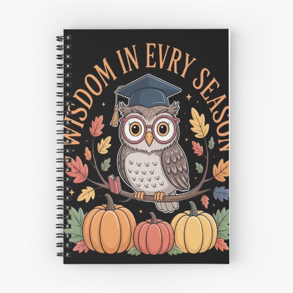 Item preview, Graduated Owl Wisdom In Evry Season designed and sold by mandiana.