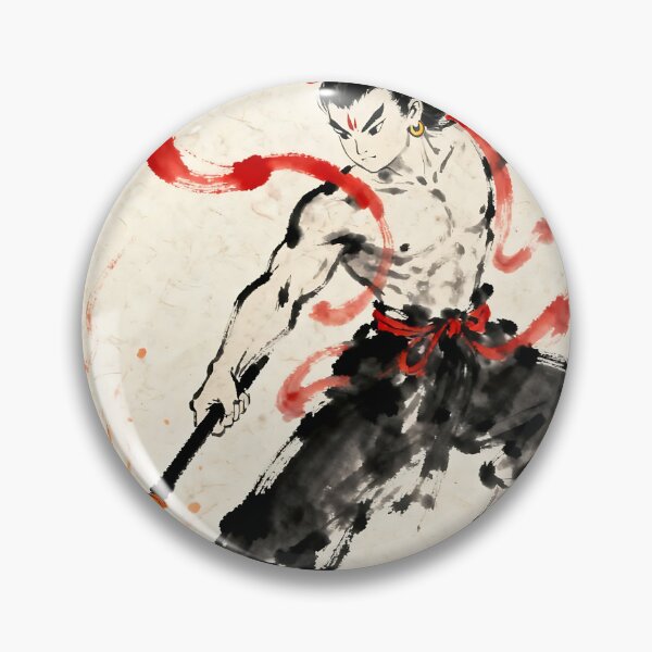 Item preview, Ink Samurai Fire Spear designed and sold by iwzzuel.
