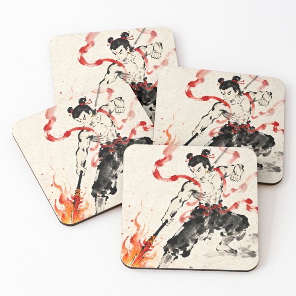 Item preview, Ink Samurai Fire Spear designed and sold by iwzzuel.