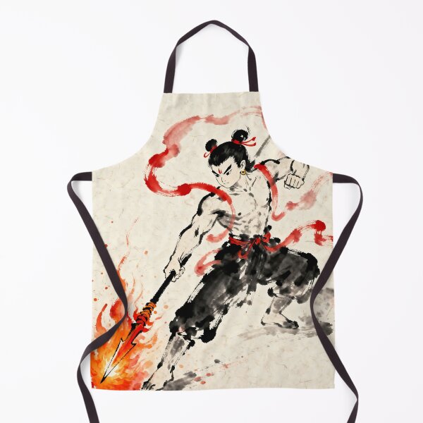 Item preview, Ink Samurai Fire Spear designed and sold by iwzzuel.