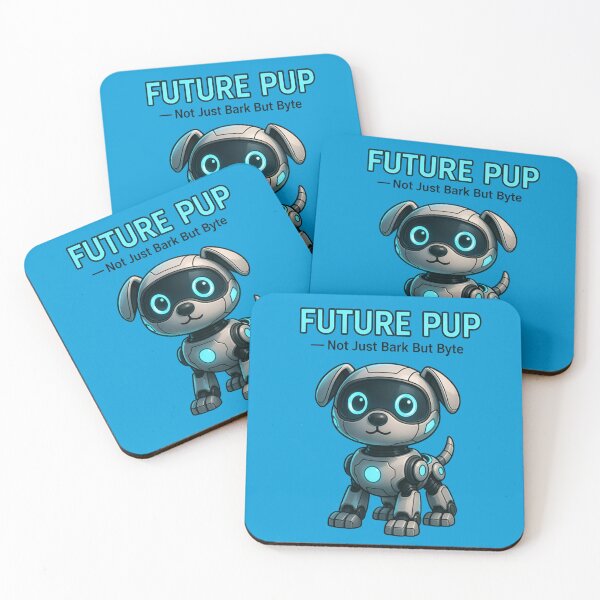 Item preview, Future Pup Robot Dog Shirt – Not Just Bark But Byte designed and sold by TroyTheTerrific.